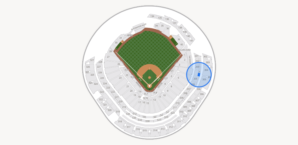loanDepot park Seating Chart