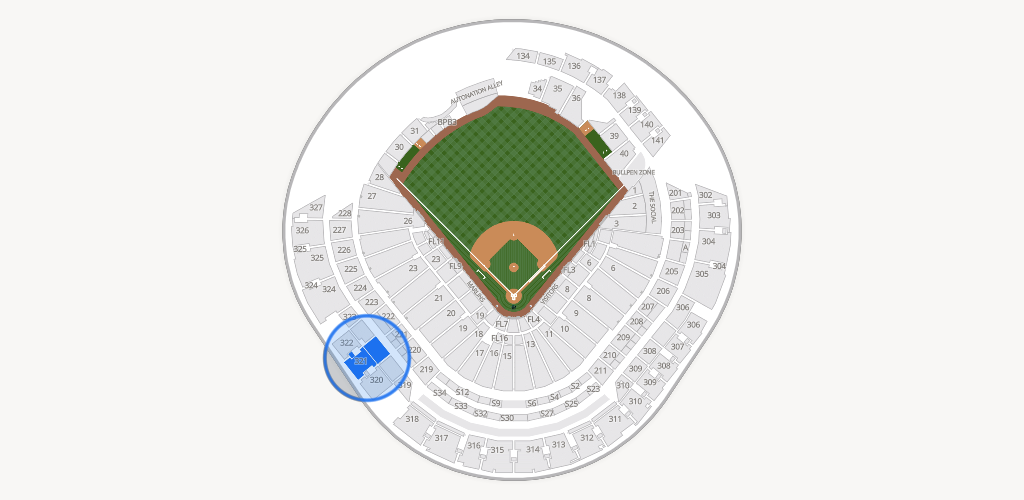 loanDepot park Seating Chart