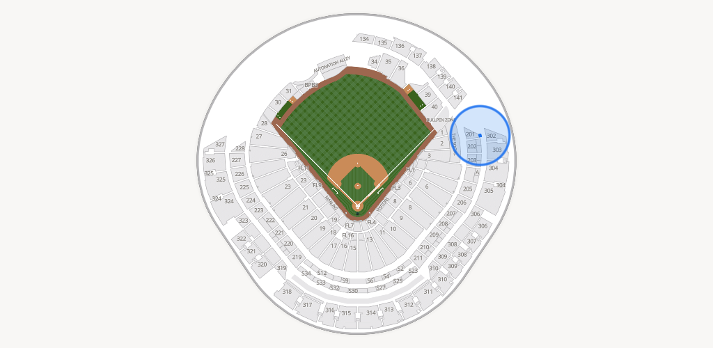 loanDepot park Seating Chart
