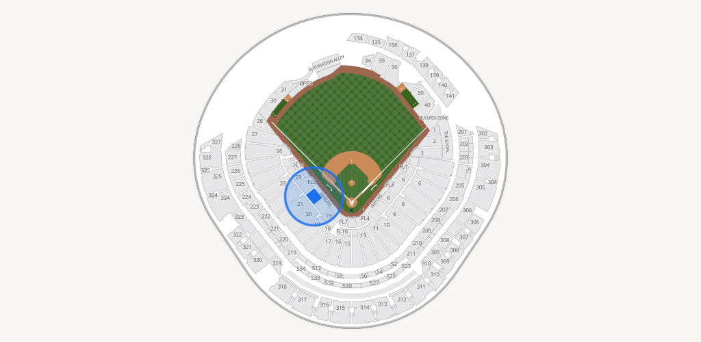 loanDepot park Seating Chart