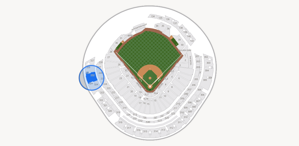 loanDepot park Seating Chart