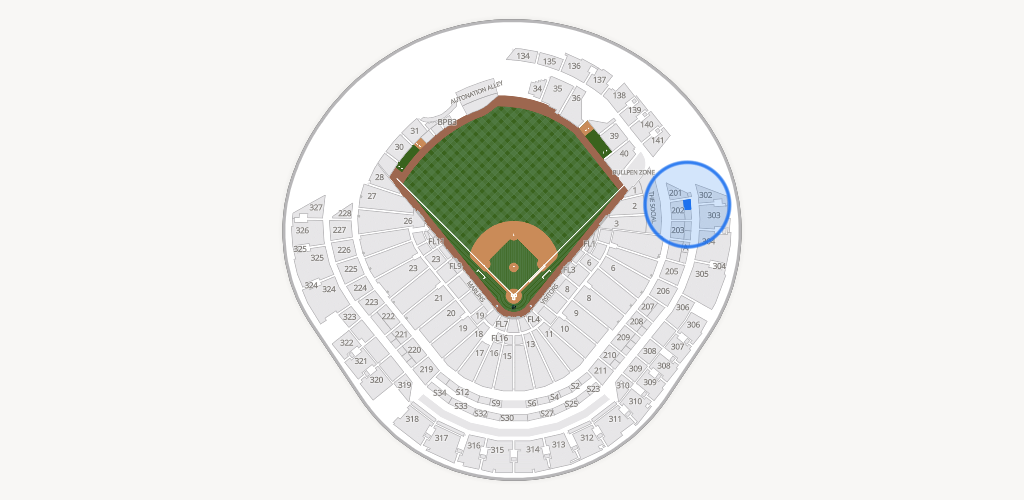 loanDepot park Seating Chart