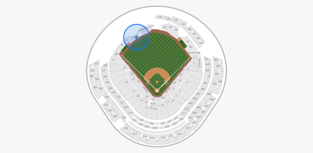 loanDepot park Seating Chart