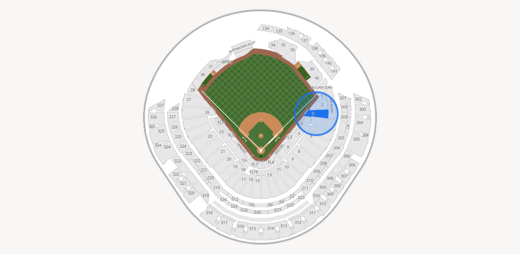 loanDepot park Seating Chart
