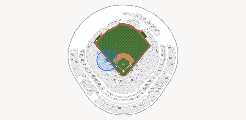 loanDepot park Seating Chart