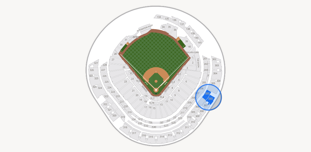 loanDepot park Seating Chart