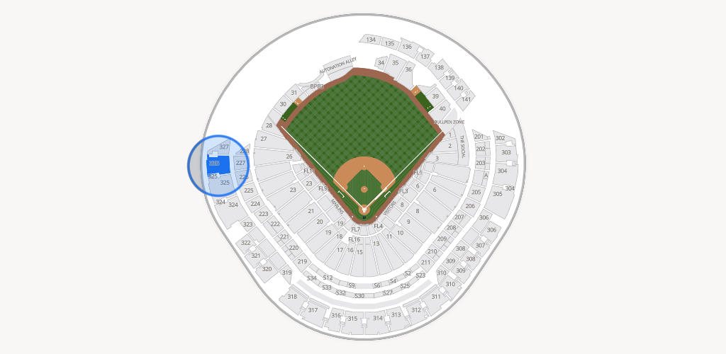 loanDepot park Seating Chart