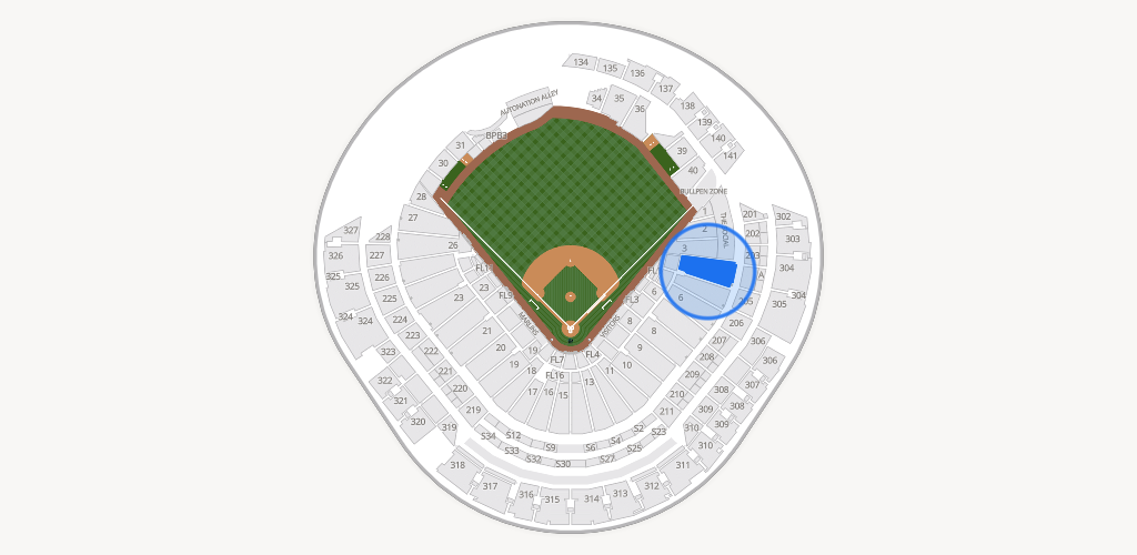 loanDepot park Seating Chart