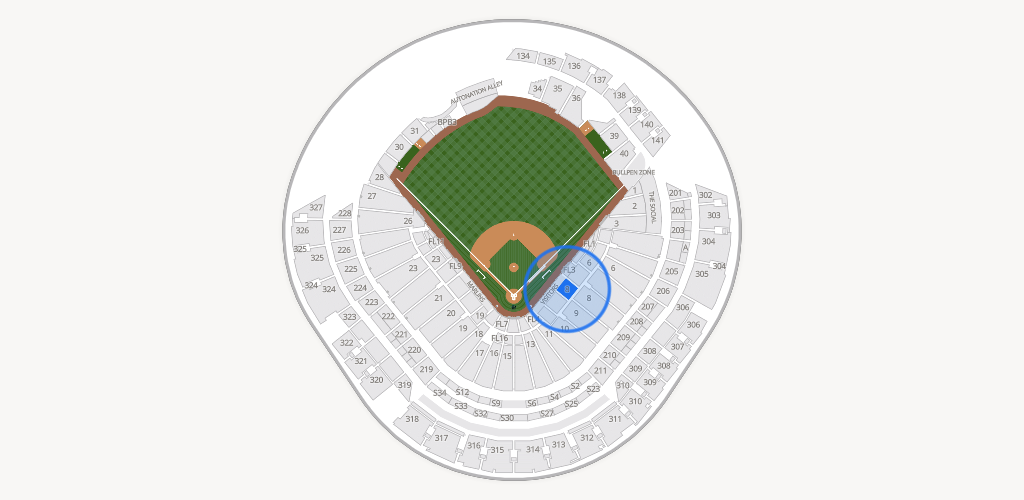 loanDepot park Seating Chart