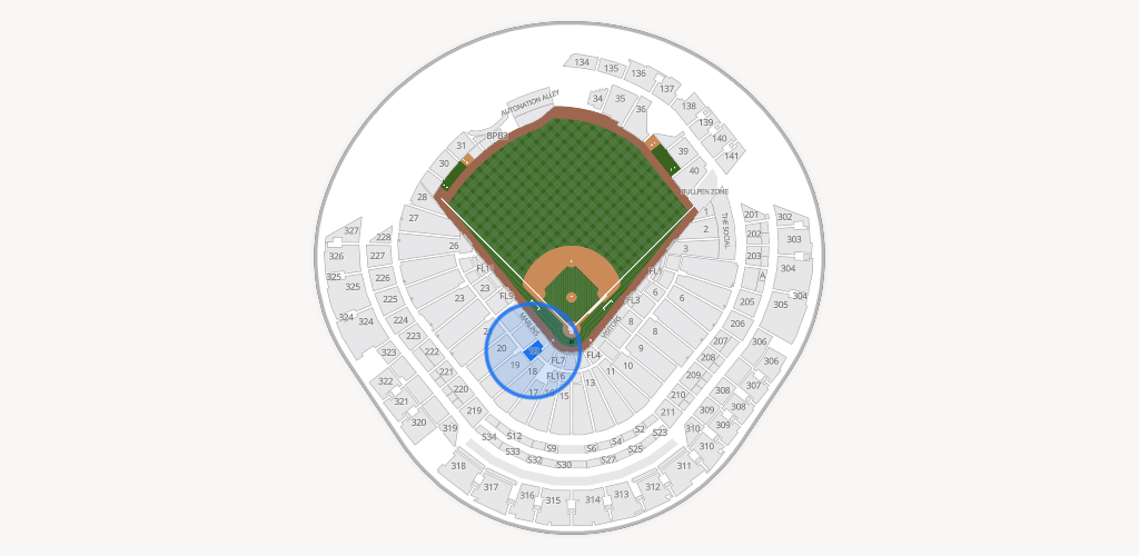 loanDepot park Seating Chart