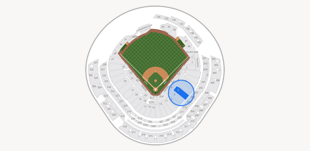 loanDepot park Seating Chart