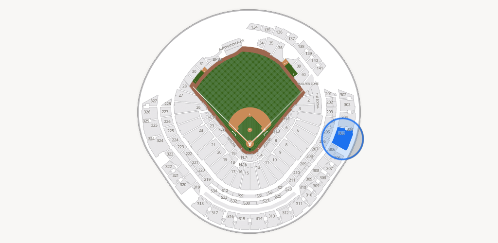 loanDepot park Seating Chart