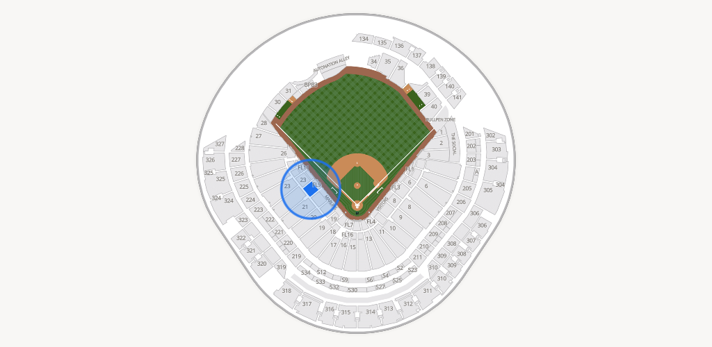 loanDepot park Seating Chart