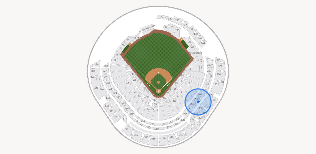 loanDepot park Seating Chart