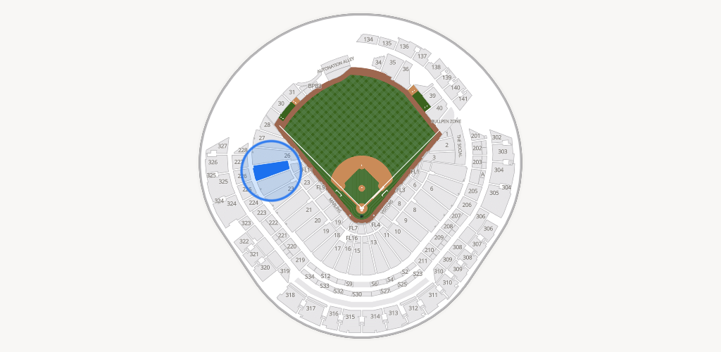 loanDepot park Seating Chart