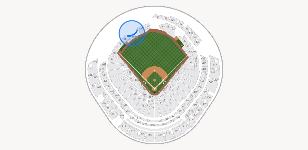 loanDepot park Seating Chart
