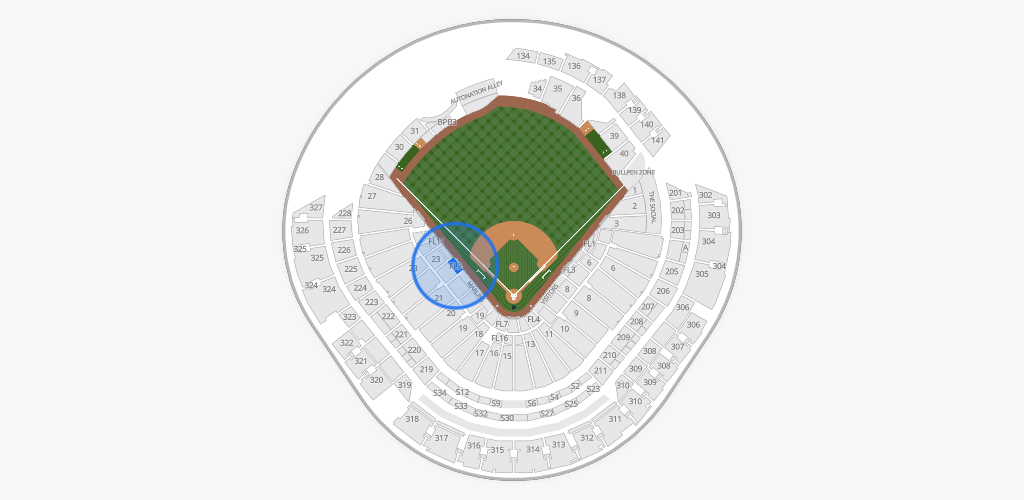 loanDepot park Seating Chart