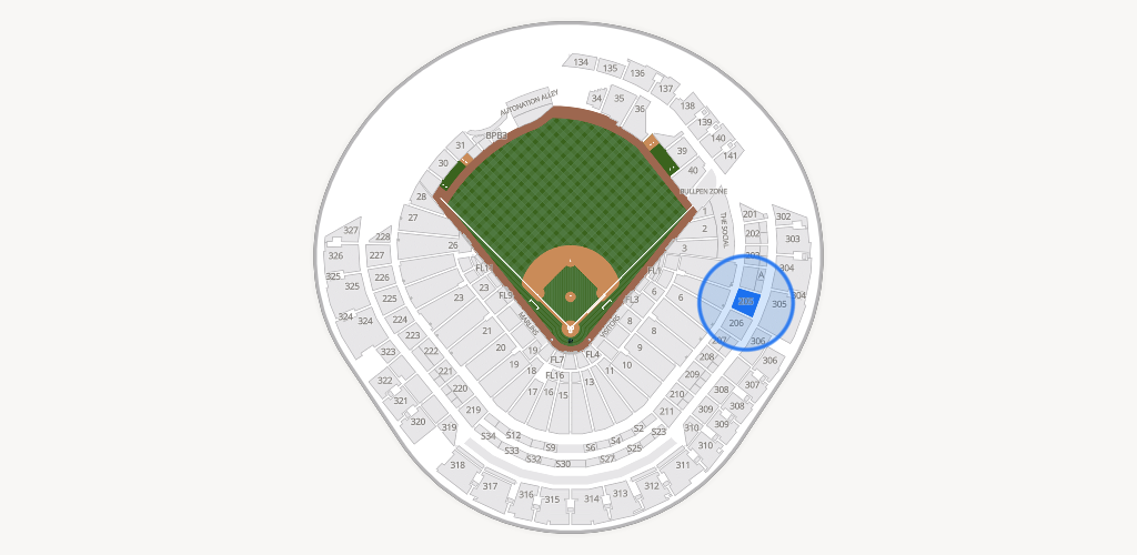 loanDepot park Seating Chart