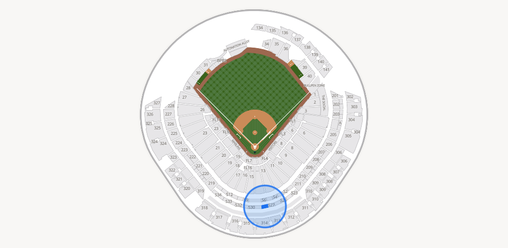 loanDepot park Seating Chart