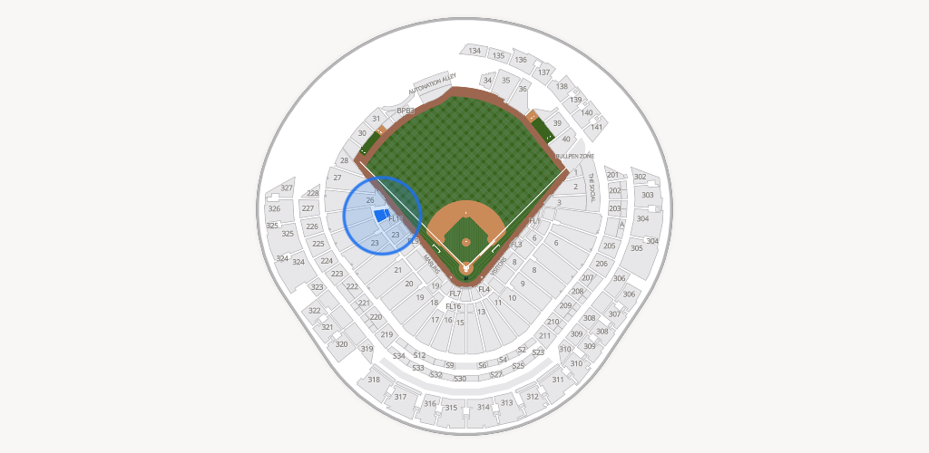 loanDepot park Seating Chart
