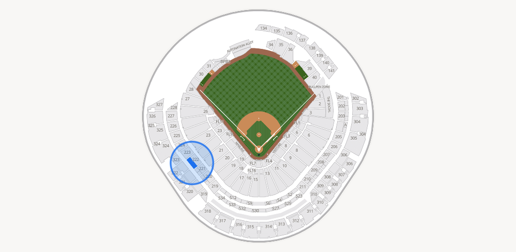 loanDepot park Seating Chart
