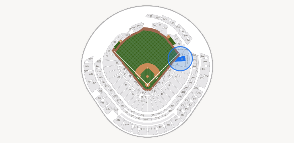 loanDepot park Seating Chart
