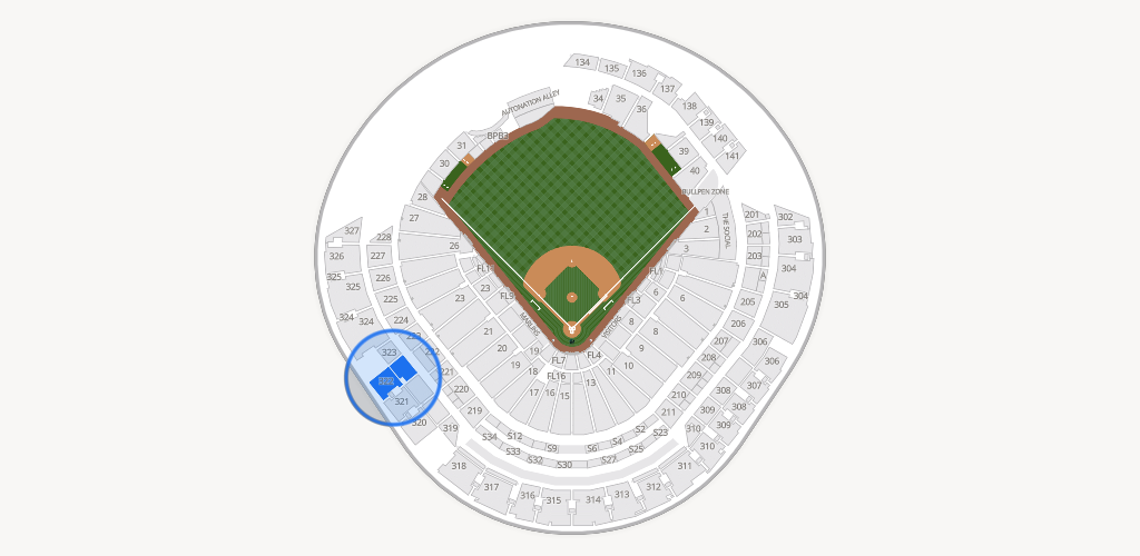 loanDepot park Seating Chart