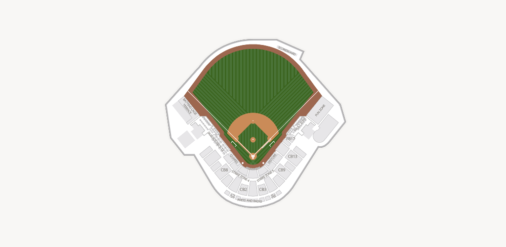 LoanMart Field Seating Chart