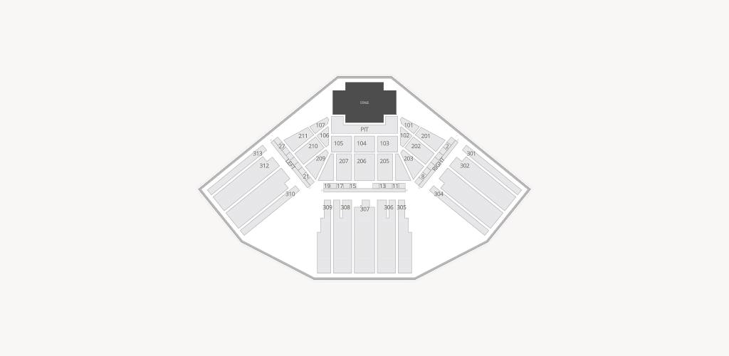 F&M Bank Amphitheater of Long Beach Seating Chart