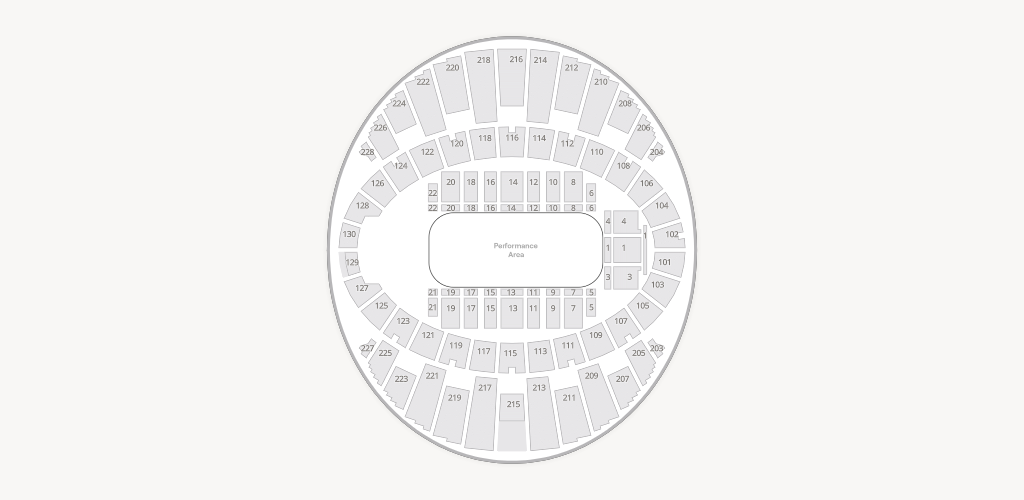 Long Beach Arena at Long Beach Convention Center Seating Chart