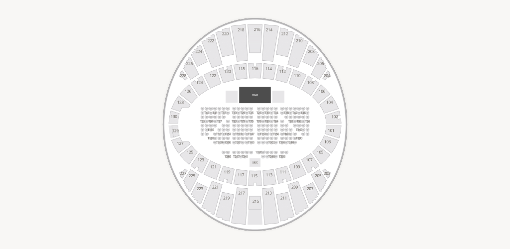 Long Beach Arena at Long Beach Convention Center Seating Chart