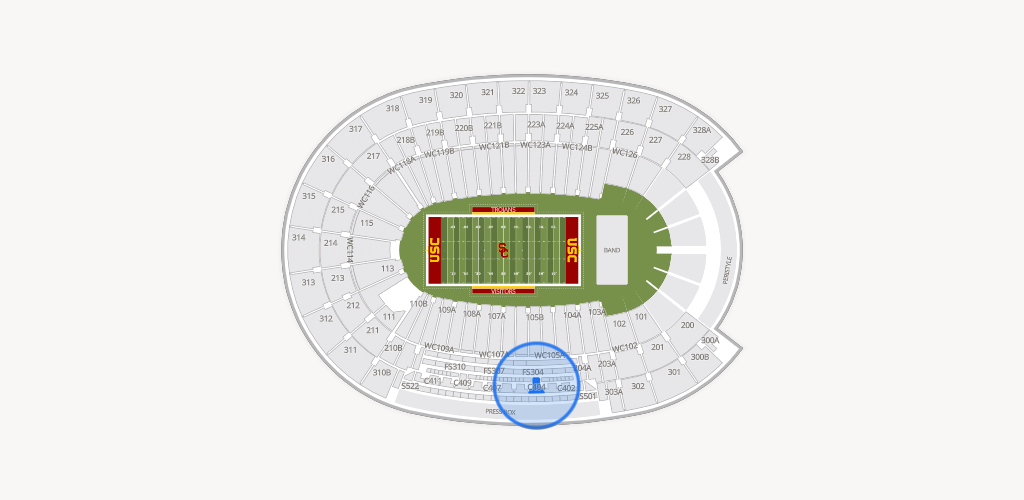 Los Angeles Memorial Coliseum Seating Chart