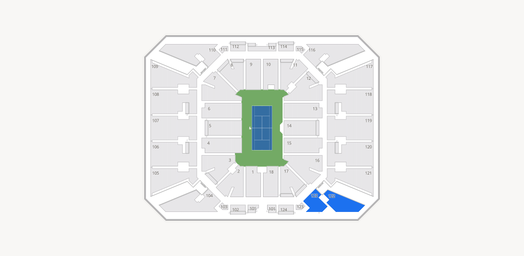Louis Armstrong Stadium Seating Chart