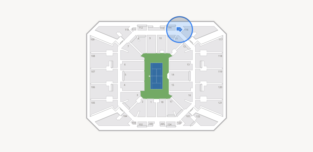 Louis Armstrong Stadium Seating Chart