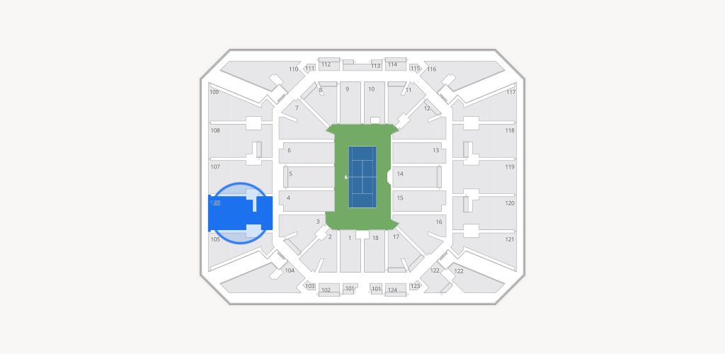 Louis Armstrong Stadium Seating Chart