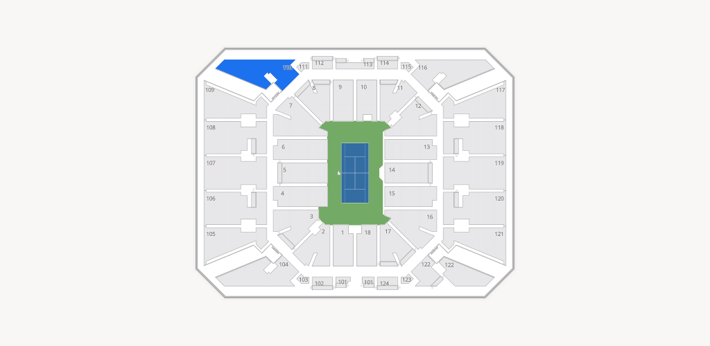 Louis Armstrong Stadium Seating Chart