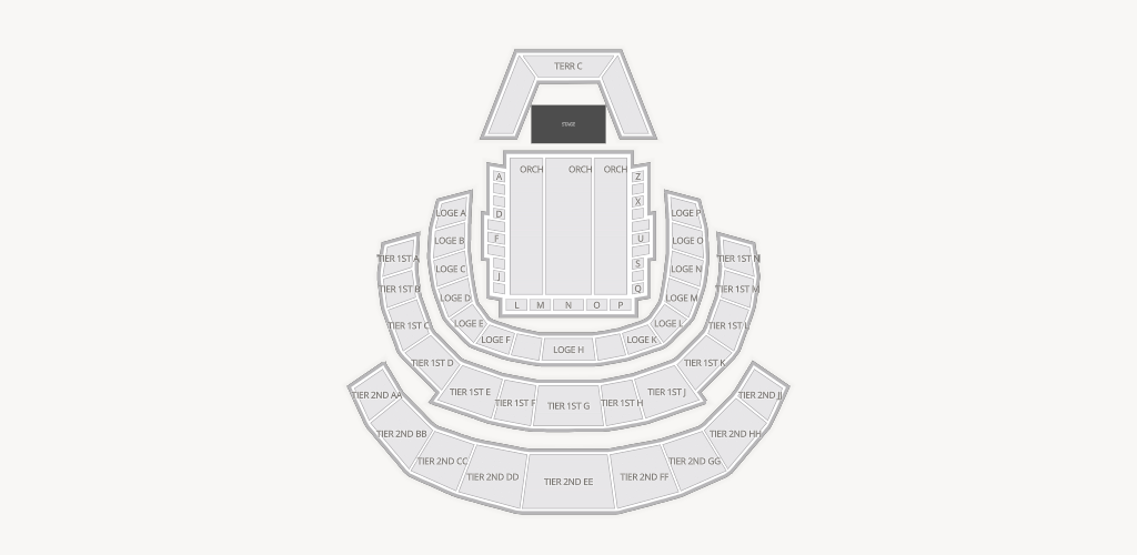 Louise M. Davies Symphony Hall Seating Chart