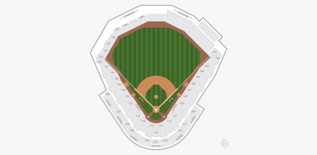 Louisville Slugger Field Seating Chart