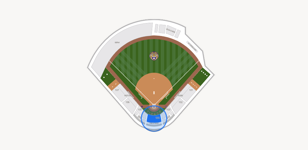 LSU Tiger Park Seating Chart
