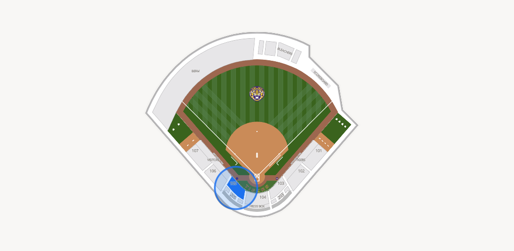 LSU Tiger Park Seating Chart