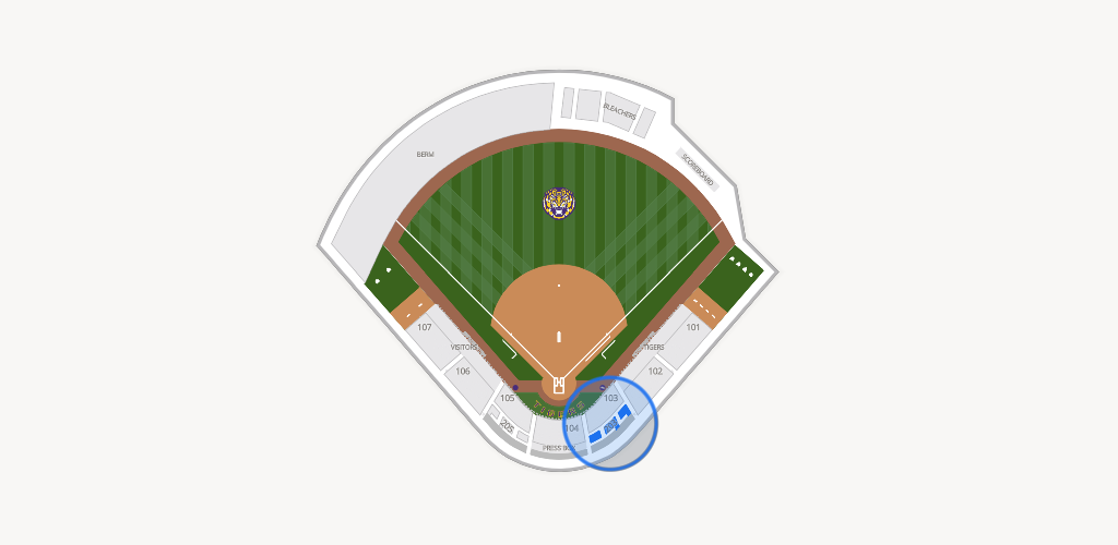 LSU Tiger Park Seating Chart