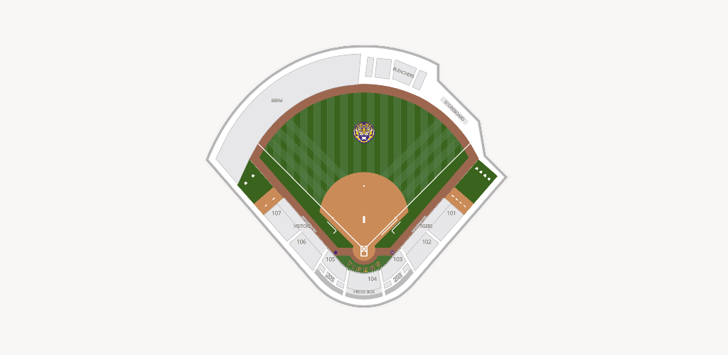 LSU Tiger Park Seating Chart
