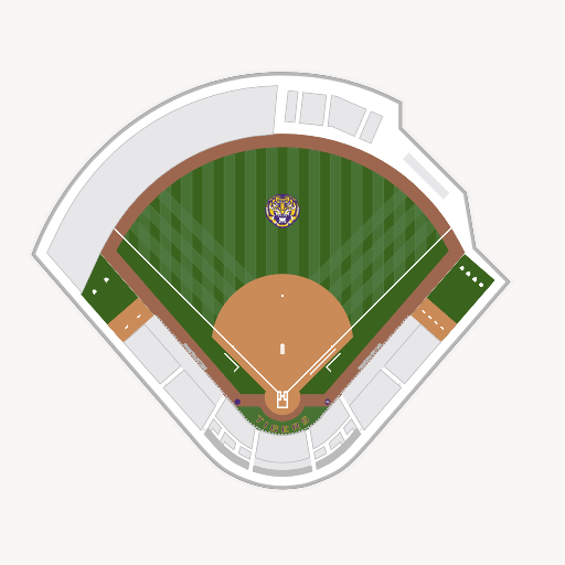 LSU Tiger Park seating chart
