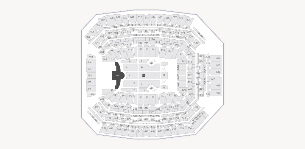 Lucas Oil Stadium Seating Chart
