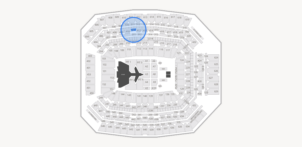Lucas Oil Stadium Seating Chart