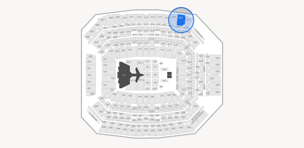 Lucas Oil Stadium Seating Chart