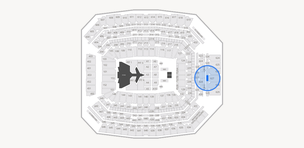 Lucas Oil Stadium Seating Chart