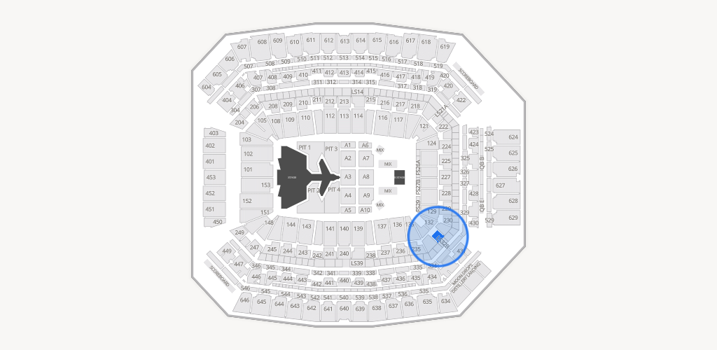 Lucas Oil Stadium Seating Chart