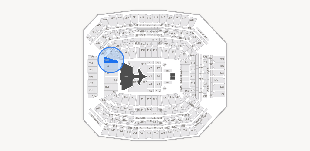 Lucas Oil Stadium Seating Chart