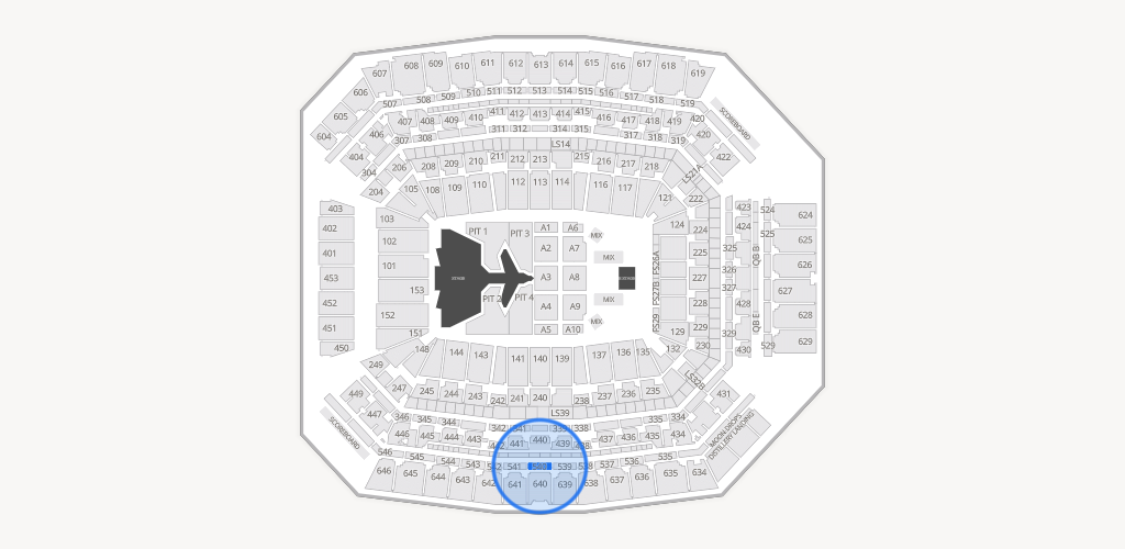 Lucas Oil Stadium Seating Chart